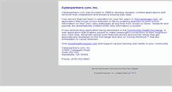 Desktop Screenshot of cyberpartners.com